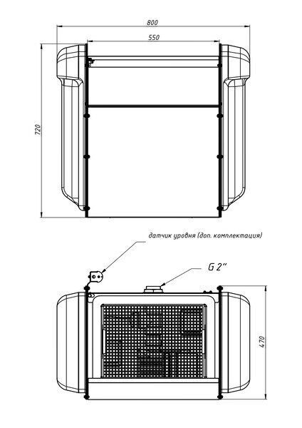 Скиммер плавающий для водоема Astral Air Skimmer 260 Astral AquaDesign