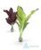 Набор декоративных растений Silk plant set medium green & purple